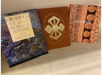 Trio Of Books About Australian Art: First Editions, Beautiful Art History Books