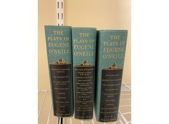 3 Volumes Of The Plays Of Eugene O'Neill 1954 Hardcovers