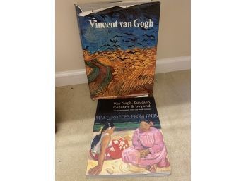 Pair Of Books About Van Gogh, Masterpieces Of Paris, & More Artists!