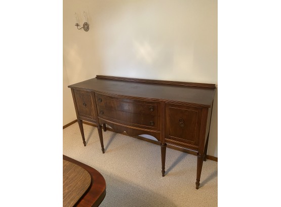 Vintage Federal Style Mahogany Sideboard Server Buffet - Amazing Piece!