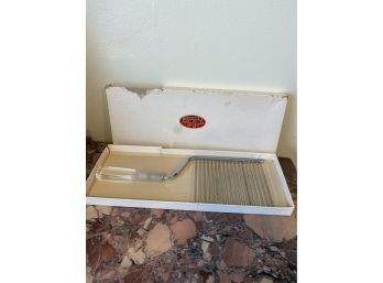 Vintage Schneider Cake Breaker Tool With Lucite Handle - Original Box!