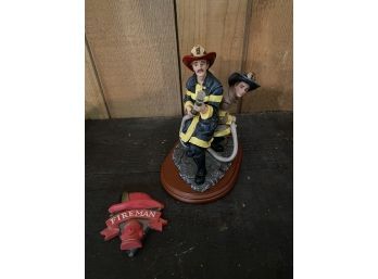 Firefighters Figurine 'The Nozzleman' Limited Edition By Vanmark
