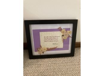 Shaker Song Community Unknown Framed Quote