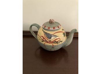 Beautiful Lenox Winter Greeting Tea Pot