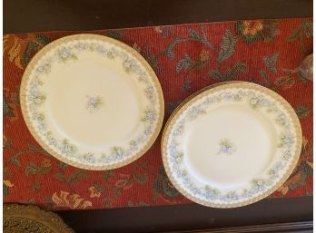 Set Of 4 Limoges Haviland 8.5 Inch Plates
