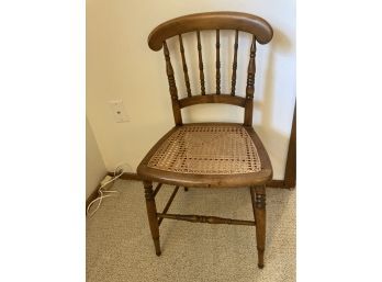 Antique 19th Century Cane Seat Chair