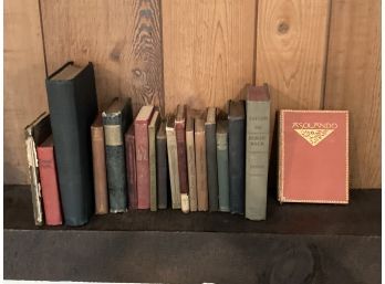 Lot Of Mostly Antique Books, Great Varity