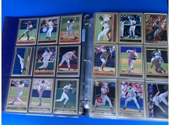 Binder Full Of Over 450 Baseball Cards