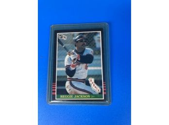 Reggie Jackson Donruss 85 Baseball Card Number 57