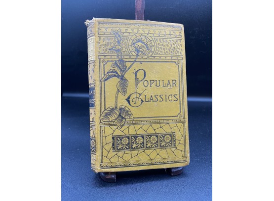 Popular Classics: The Poems Of Edwin Arnold, Including Indian Poetry, Antique Book Circa 1890s