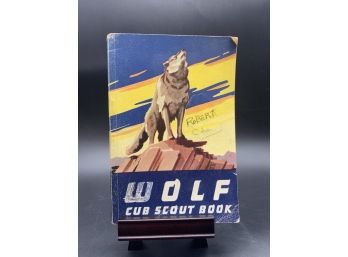 Vintage 1954 Wolf Cub Scout Book (boy Scouts)