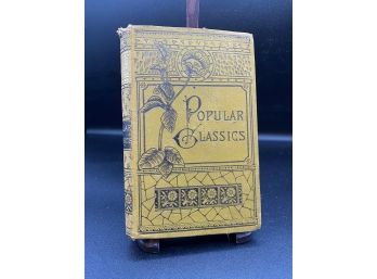 Popular Classics: The Poems Of Edwin Arnold, Including Indian Poetry, Antique Book Circa 1890s