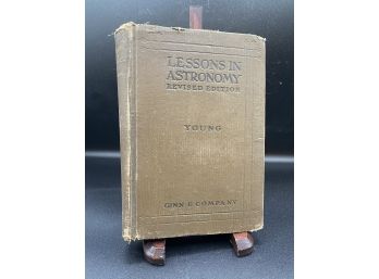 Lessons In Astronomy By Charles A. Young Revised Edition 1903 Antique Book With Lot Of Photographs Of Space