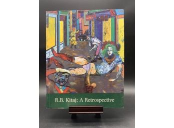 ART BOOK R.B Kitaj: A Retrospecitive Edited By Richard Morphet
