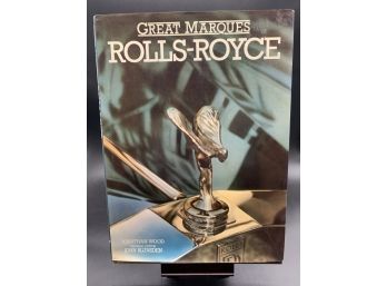 Vintage 1980s Coffee Table Book! Great Marquis Rolls-Royce By Jonathan Wood