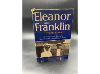 Vintage 1970s Biography! Eleanor And Franklin By Jospeh P Lash