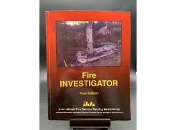 Reference Book! Fire Investigator By Jon Jones