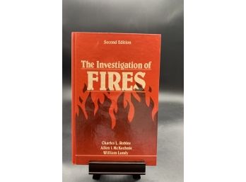 Vintage 1980s Book! The Investigation Of Fires By Charles L. Roblee
