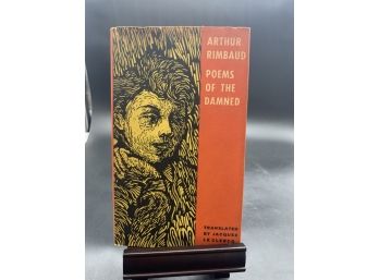 Vintage 1960s Poetry Book! Poems Of The Damned By Arthur Rimbaud
