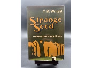 Vintage 1970s Novel! Strange Seed By T.M. Wright