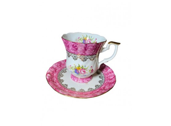 Chodiez Cup And Saucer  With A Beautiful Pattern!