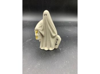 Halloween Decoration Small Ceramic Ghost Figurine
