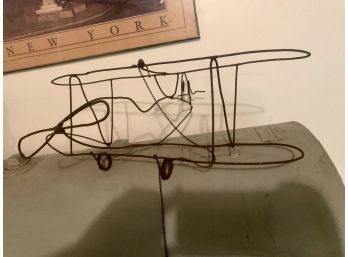Awesome Metal Wire Air Plane!