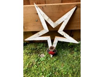 Decorative Wooden Star, Great Country Decor