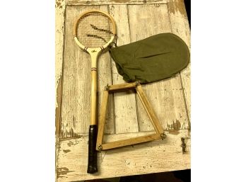Vintage N.j. Magnan Corp Cardnal Tennis Racket