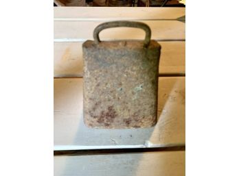 Antique Rustic Cow Bell