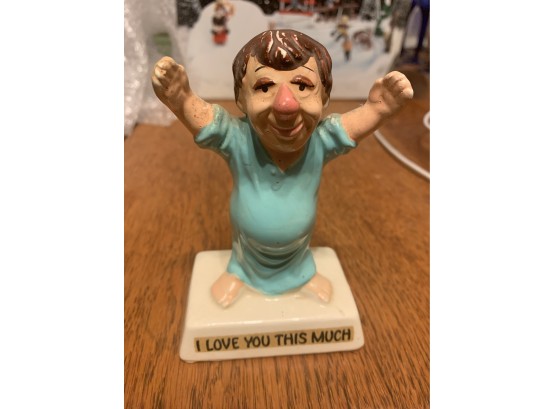 I Love You This Much Porcelain Figurine