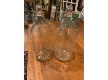Two Vintage 12 Bottles