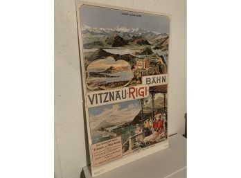 Vintage Reproduction Poster