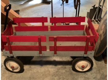 Awesome Vintage Kids Wagon With Removable Sides! Great Condition