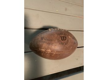 Vintage Wilson F1244 Leather Football