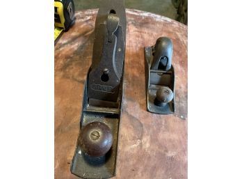 Lot Of Two Hand Planers Including One Stanley Planer