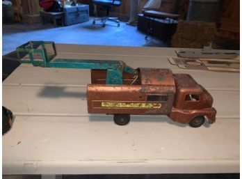 1950's Pressed Steel Structo Tree Trimming Truck