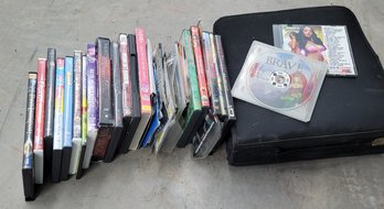 Large Lot Of DVDS & CDS
