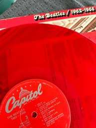 WOW!!! The Beatles 1962-1966 Red VINYL LPs Album Capitol Records
