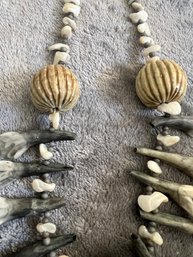 One Of A Kind Boutique Shell Necklace Coastal Nautical