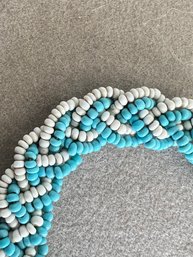 Vintage Glass Beaded 22' Necklace