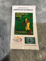 Collectible! American Express Welcome To Venus 2004 Open Pin