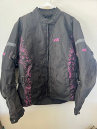 Women's HWK Motorcycle Jacket Like New XXL