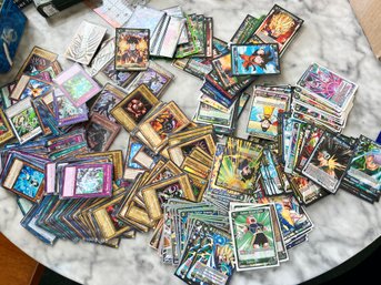 Hundreds Of Yu-Gi-Oh Cards