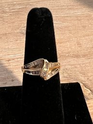 10k Gold 2.58g Diamond Ring Size 7 3/4