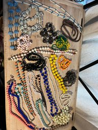 Lots Of Assorted Vintage Beaded Necklaces