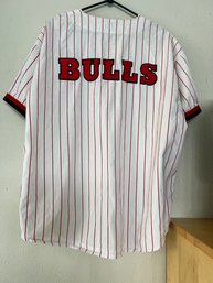 Holy Grail!! Vintage 90s Starter NBA Jersey Chicago Bulls Mens XL 90s White With Red Stripe