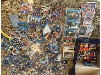 1970-90s Vintage Comc, DC And Tv Shows Trading Cards