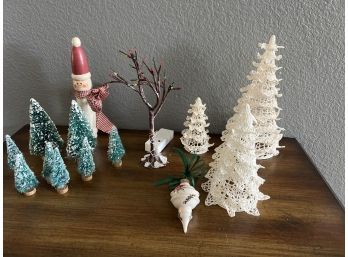 Assorted Christmas Trees Bottlebrush Trees Etc.