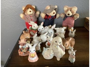 Teddy Bears And Bunnies
